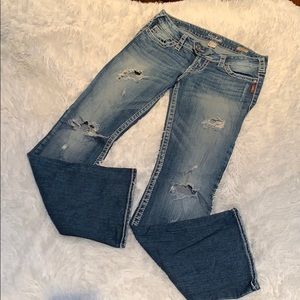 Silver Tuesday boot cut jeans